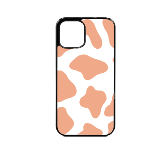 Orange cow print