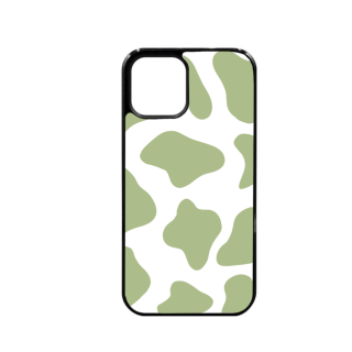 Green cow print
