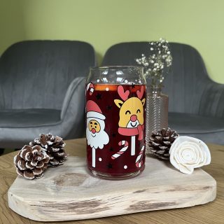Sklenička Christamas Lollipop