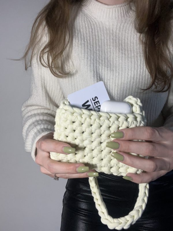 Mini Shoulder Bag - Vanilla - Image 4