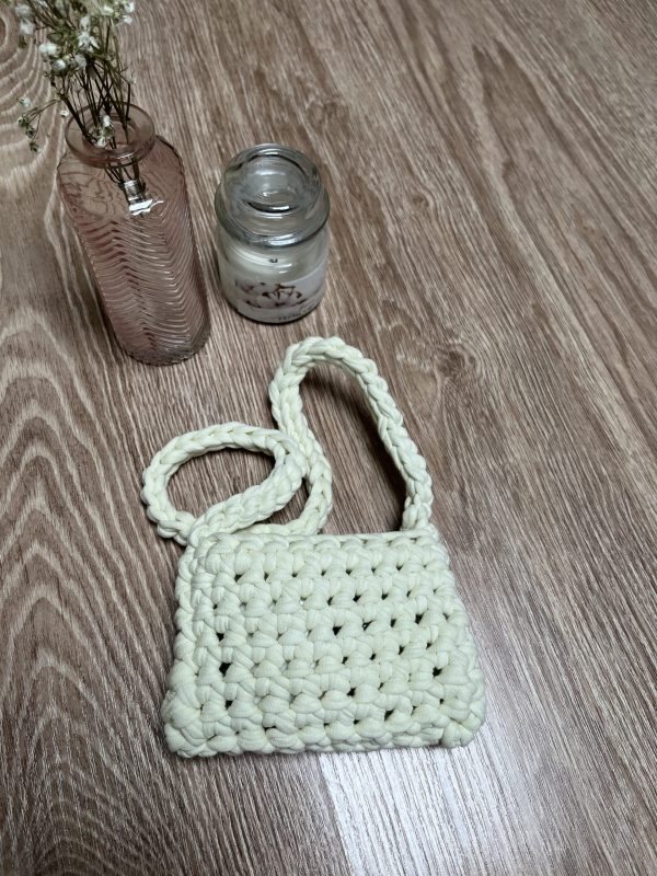 Mini Shoulder Bag - Vanilla - Image 6