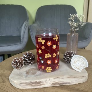 Sklenička Bees